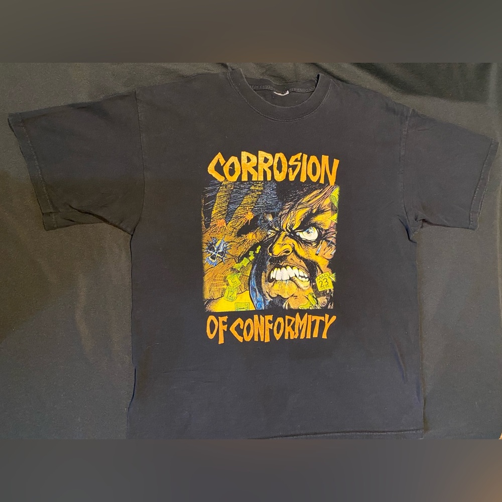 Corrosion of Conformity Animosity Pushead double sided shirt XL